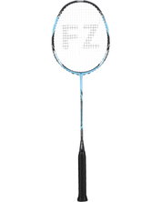 Forza Badmintonschläger Precision TI-X1 (grifflastig, flexibel, 86g) hellblau - besaitet -